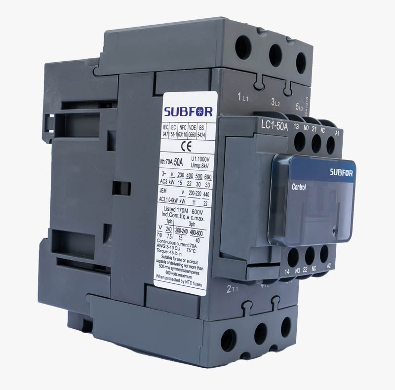 LC1-50-2 کنتاکتور ساب فور 50 آمپر SUBFOR - Image 1